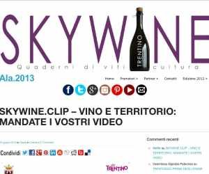 SKYWINE.CLIP – VINO E TERRITORIO