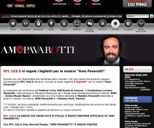 RTL 102.5 vi regala i biglietti per la mostra “Amo Pavarotti”