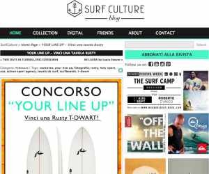 YOUR LINE UP - VINCI UNA TAVOLA RUSTY