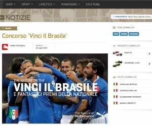 VINCI IL BRASILE E FANTASTICI PREMI DELLA NAZIONALE