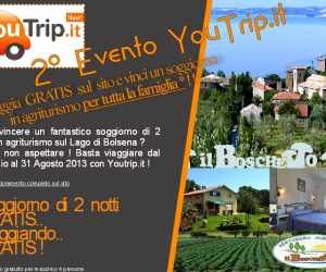 YouTrip: Vinci un soggiorno sul Lago di Bolsena