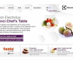 CON ELECTROLUX VINCI CHEF’S TABLE