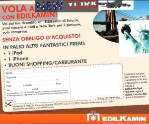 CON EDILKAMIN VOLI A NEW YORK