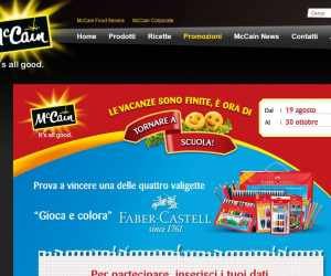 Vinci un mondo di colori con McCain