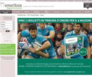 VINCI 2 BIGLIETTI IN TRIBUNA D'ONORE PER IL 6 NAZIONI