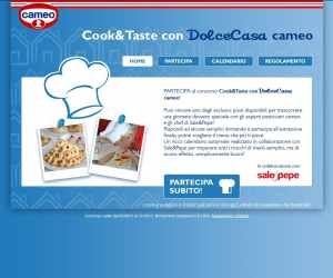Cook&Taste con DolceCasa Cameo