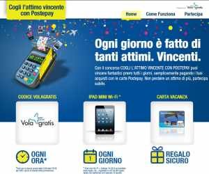 COGLI L’ATTIMO VINCENTE CON POSTEPAY