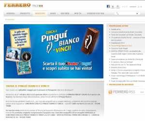 CERCA IL PINGUI’ BIANCO E VINCI!