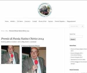 Concorso Nazionale di Poesia Francesco Chirico IV Edizione