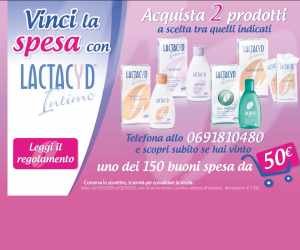 VINCI LA SPESA CON LACTACYD