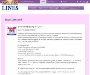 Donne in Shopping con Lines