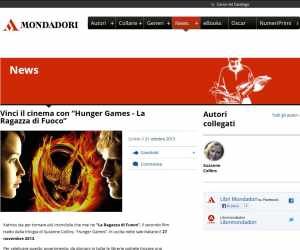 VINCI IL CINEMA CON HUNGER GAMES – LA RAGAZZA DI FUOCO