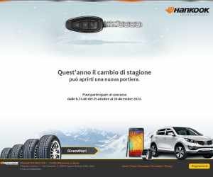 Acquista Hankook e vinci