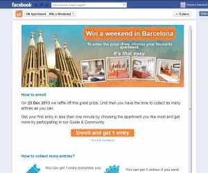 Win a weekend in Barcelona