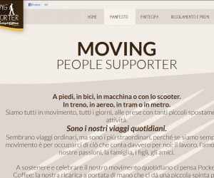 POCKET COFFEE MOVING PEOPLE SUPPORTER