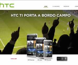 HTC ti porta a bordo campo