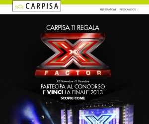 Carpisa ti regala X-Factor