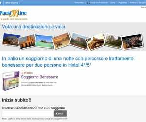 Vota una destinazione e vinci