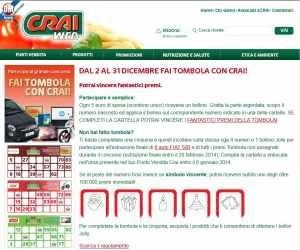 FAI TOMBOLA CON CRAI!