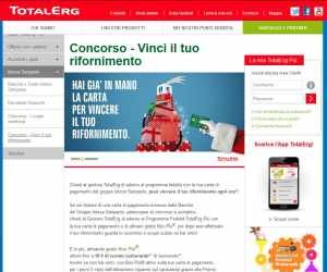 Vinci il tuo rifornimento con TotalErg