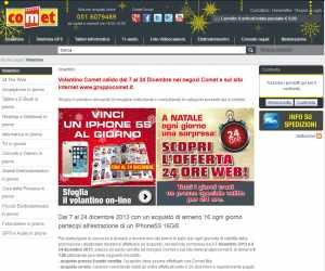 A NATALE CON COMET VINCI OGNI GIORNO