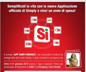 SCARICA L’APP E VINCI CON SIMPLY