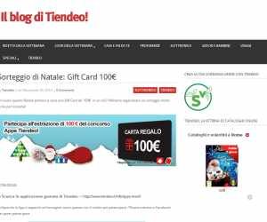 Sorteggio di Natale: Gift Card 100€