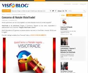 Regala VisioTrade e vinci!