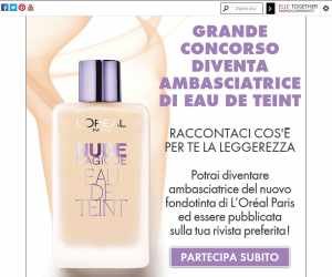DIVENTA AMBASCIATRICE DI EAU DE TEINT