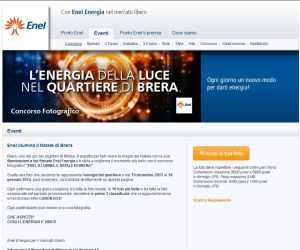 ENEL ILLUMINA IL NATALE DI BRERA