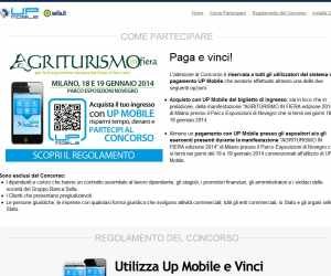 Agriturismo in fiera con UP Mobile