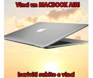 Vinci un MacBook Air!