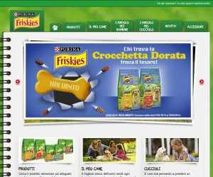 FRISKIES CROCCHETTA DORATA