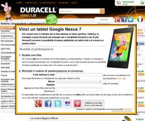 Vinci un Tablet Google Nexus 7