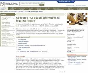 La scuola promuove la legalità fiscale