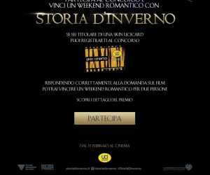 VINCI UN WEEKEND ROMANTICO CON STORIA D’INVERNO!