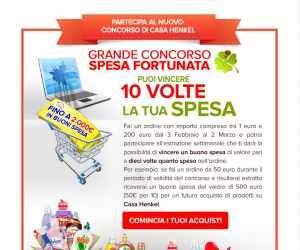 Casa Henkel prova a vincere dieci volte quello che spendi