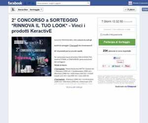 RINNOVA IL TUO LOOK - Vinci i prodotti KeractivE