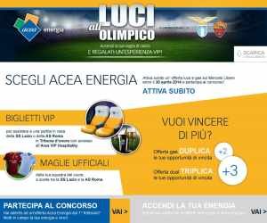 LUCI ALL’OLIMPICO