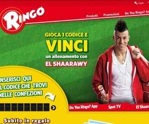 RINGO 2014 – VINCI UN ALLENAMENTO CON EL SHAARAWY