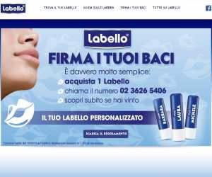 Labello firma i tuoi baci