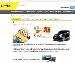 VIAGGIA CON LA FAMIGLIA E VINCI CON HERTZ!