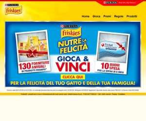 FRISKIES NUTRE LA FELICITÀ!