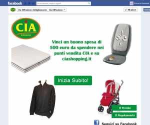 Registrati e Vinci con CIA. Per te 500 euro da spendere nei negozi CIA