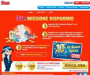 DIXAN MISSIONE RISPARMIO RADDOPPIA PER TE