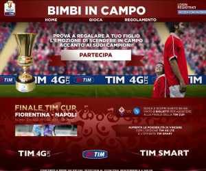 BIMBI IN CAMPO CON TIM CUP 2014