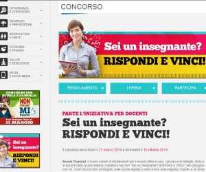 SEI UN INSEGNANTE? RISPONDI E VINCI!