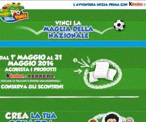 Acquista e puoi vincere la maglia della Nazionale