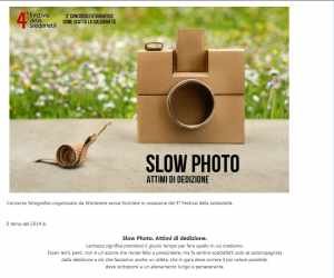 Slow Photo. Attimi di dedizione