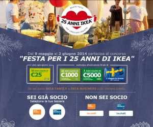 FESTA PER I 25 ANNI DI IKEA